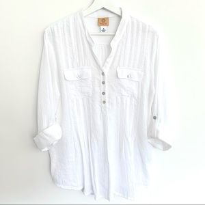 3/$25 RUBY RD Blouse - Medium